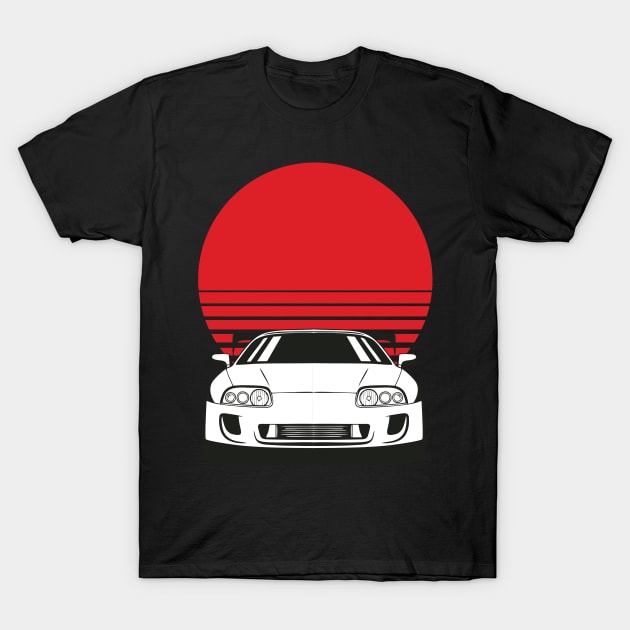 toyota supra mk4 T-Shirt by artoriaa